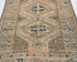10 Ft Vintage Terracotta Persian Style Hand Knotted Low Pile Wool Runner Rug